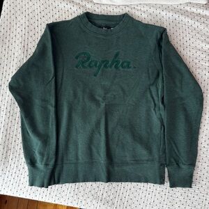 Green Rapha Crewneck Sweater